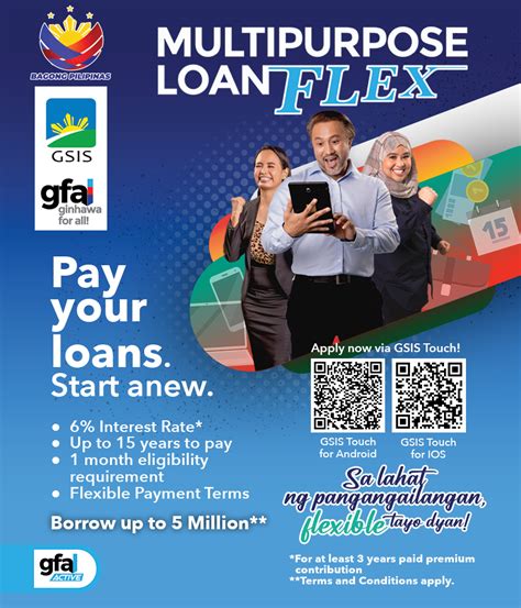 gsis mpl flex loan table|GSIS launches new lending program with longer repayment terms, lower.